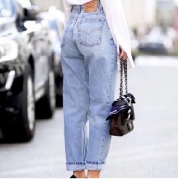 Levi's Denim - Vintage Levi's Relaxed Tapered‎ 550 Jeans Medium Wash Size 16 Short Casual